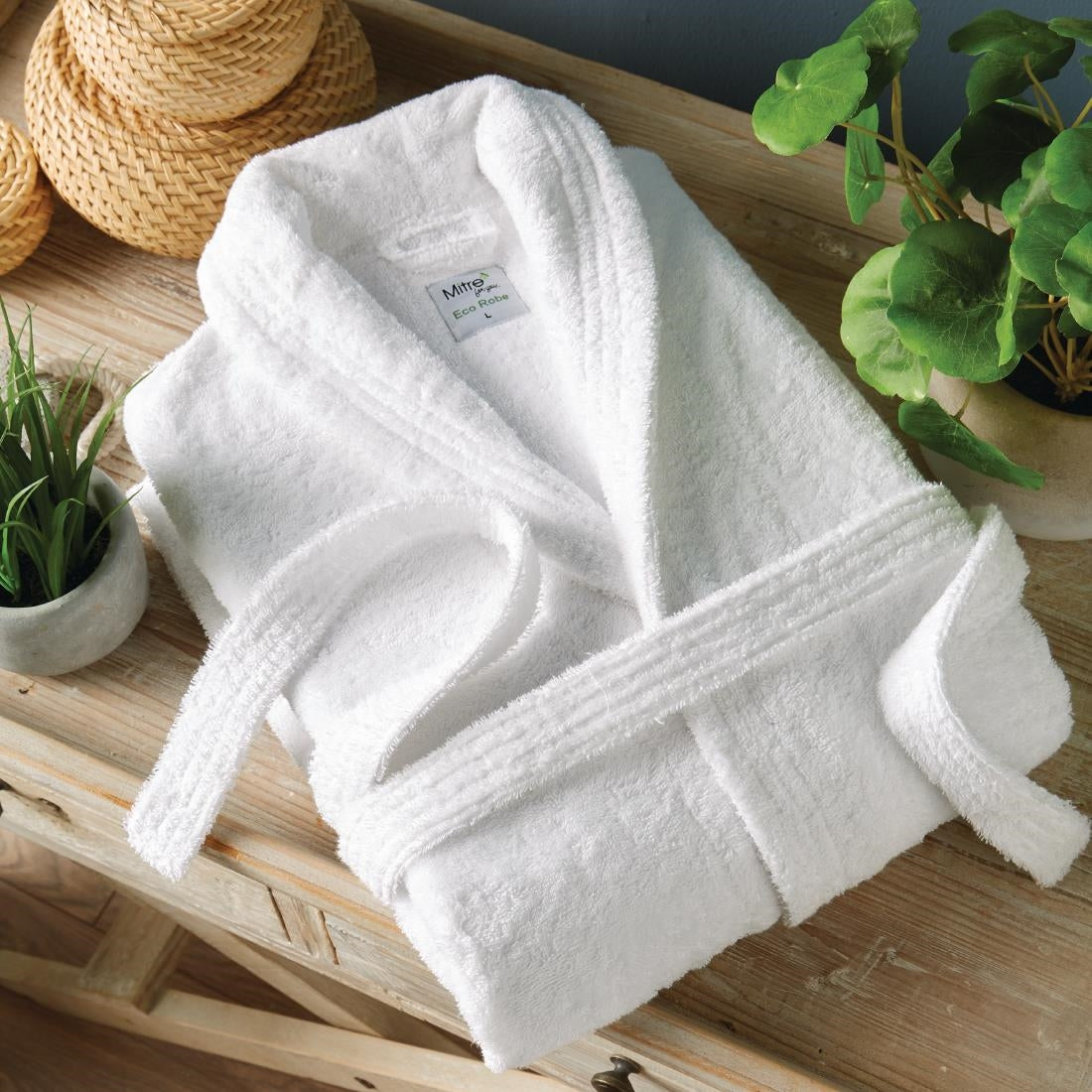 HD222 Eco Robe, Bathrobes White - Large