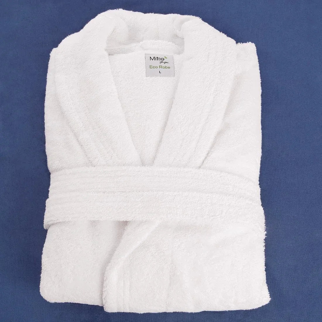 HD222 Eco Robe, Bathrobes White - Large - JD Catering Equipment Solutions Ltd