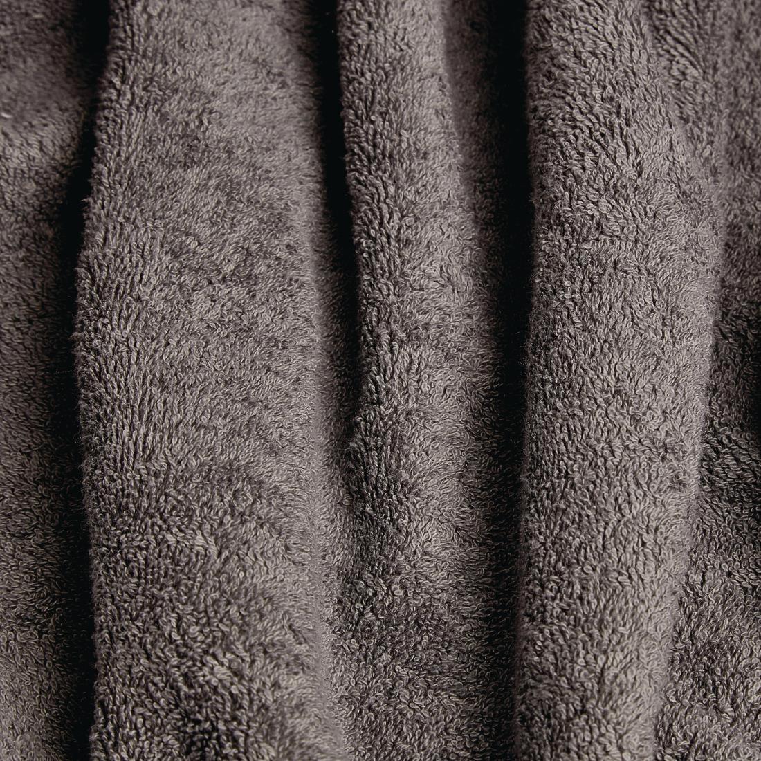 HD236 Luxury Curzon Bathrobe grey - JD Catering Equipment Solutions Ltd