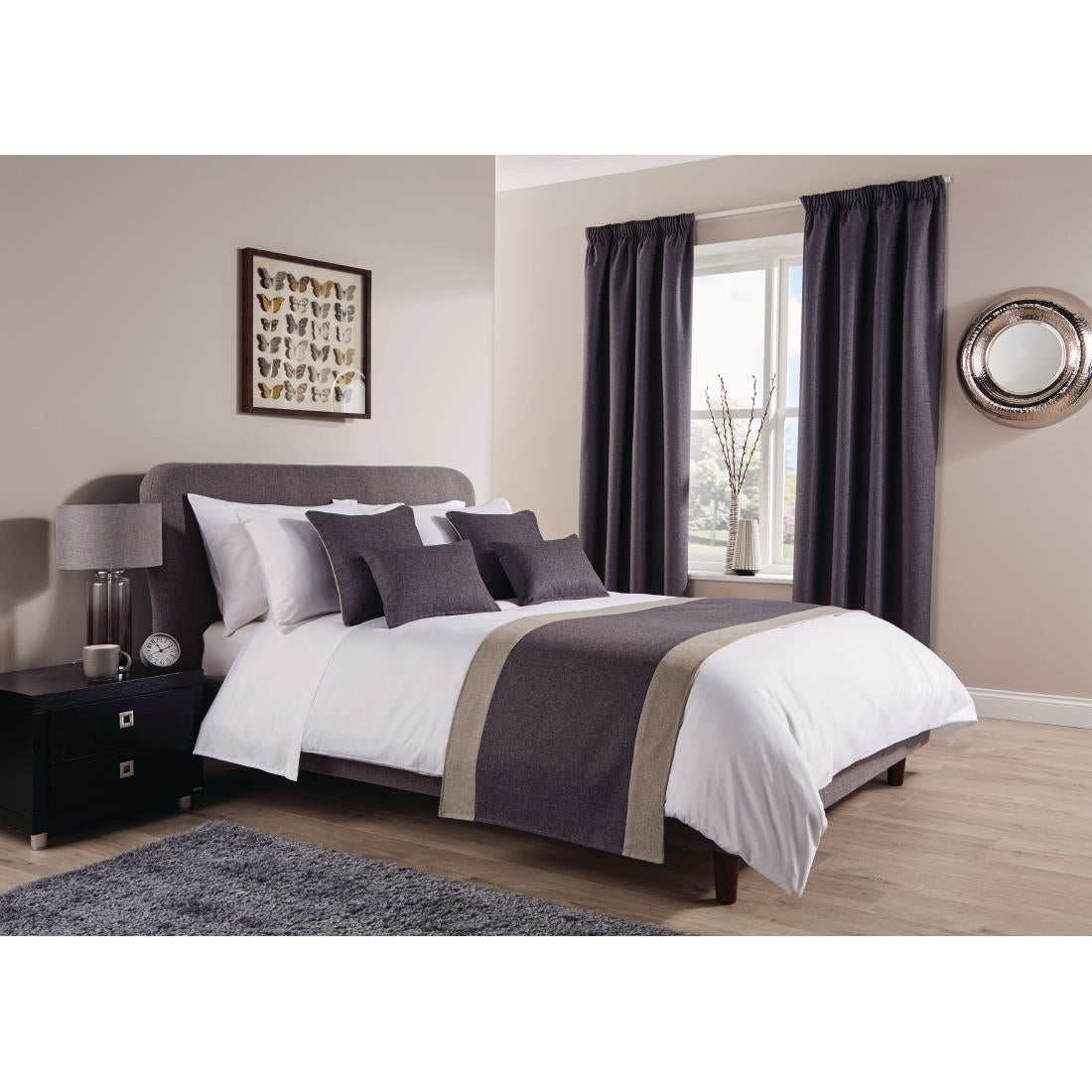 HN223 Comfort Tundra Runner Pewter Double