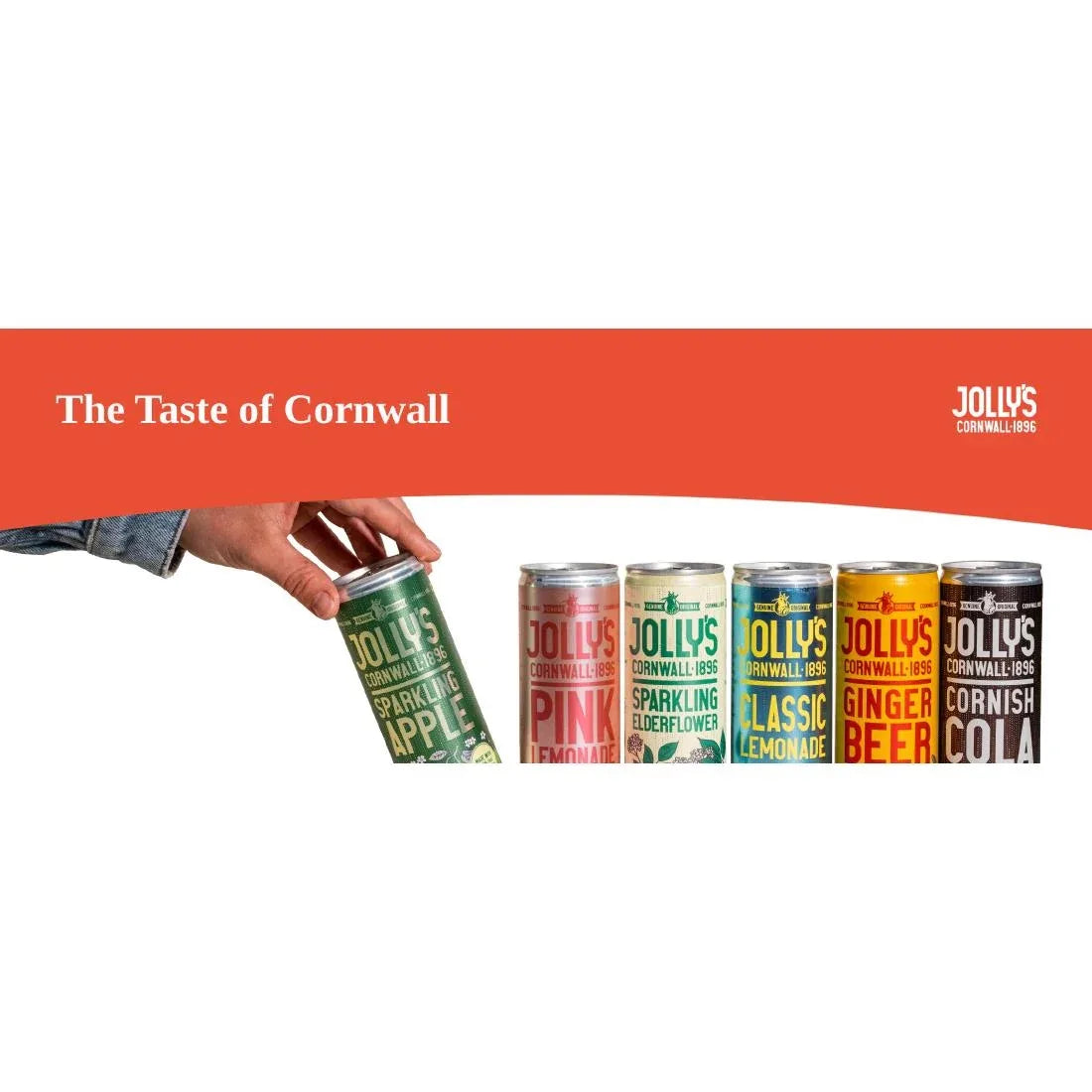 HN944 Jolly's Cornish Cola Cans 250ml (Pack of 24) - JD Catering Equipment Solutions Ltd