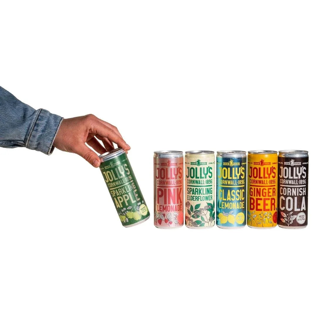 HN944 Jolly's Cornish Cola Cans 250ml (Pack of 24) - JD Catering Equipment Solutions Ltd