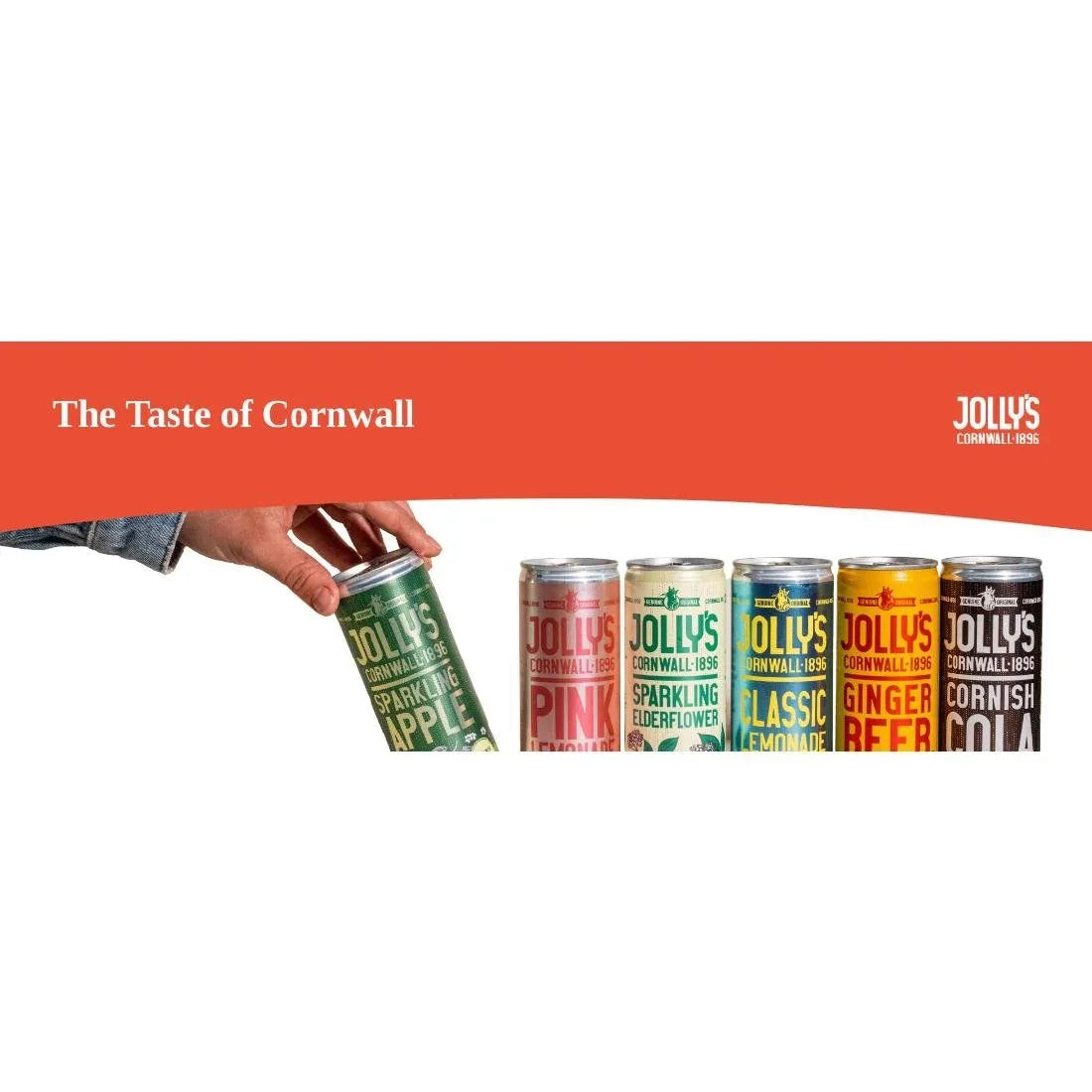 HN944 Jolly's Cornish Cola Cans 250ml (Pack of 24) - JD Catering Equipment Solutions Ltd