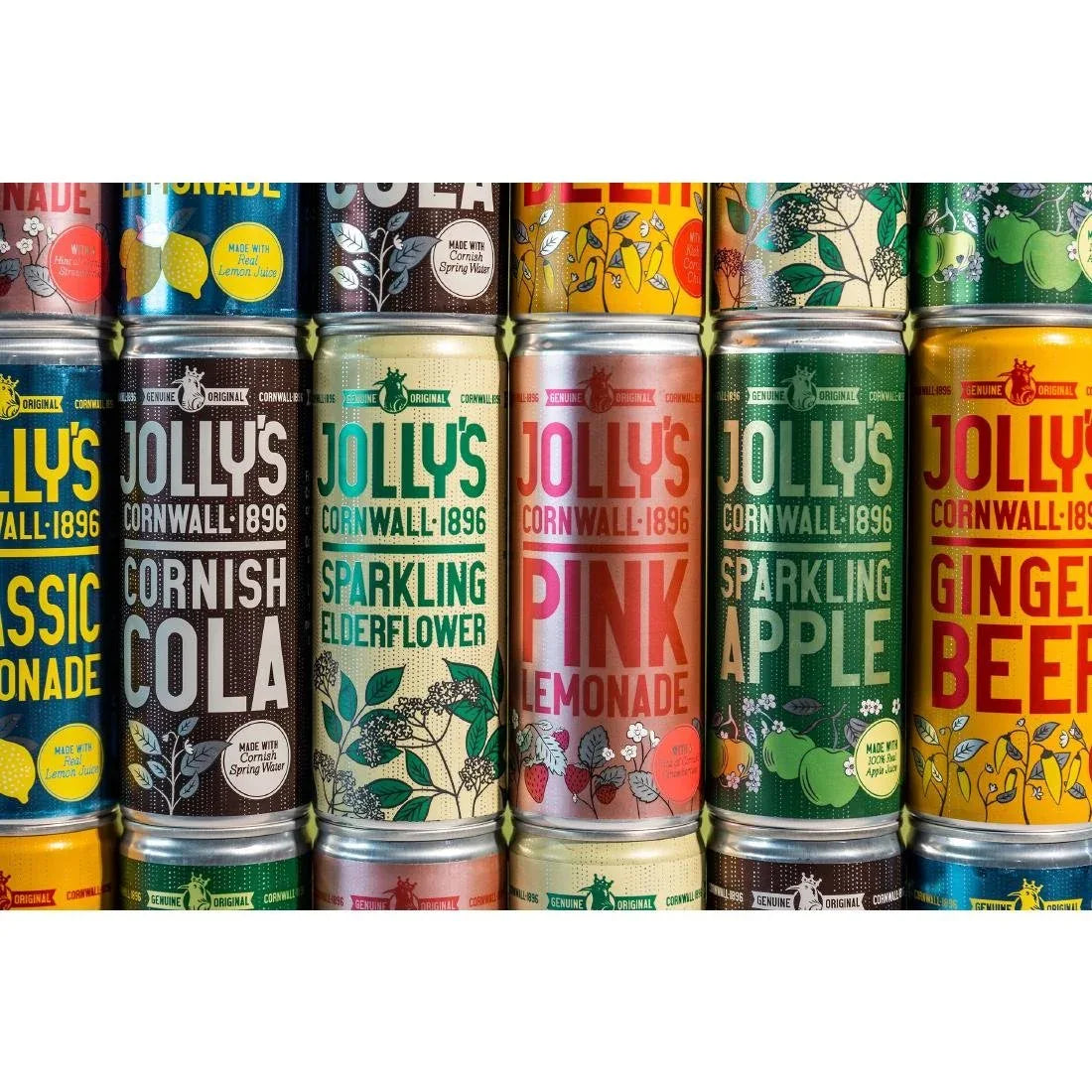 HN944 Jolly's Cornish Cola Cans 250ml (Pack of 24) - JD Catering Equipment Solutions Ltd