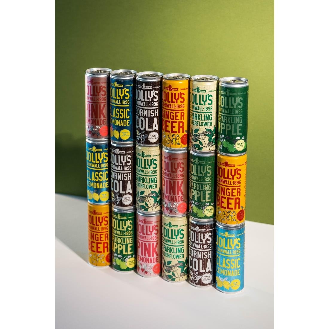 HN940 Jolly's Cornish Classic Lemonade Cans 250ml (Pack of 24)