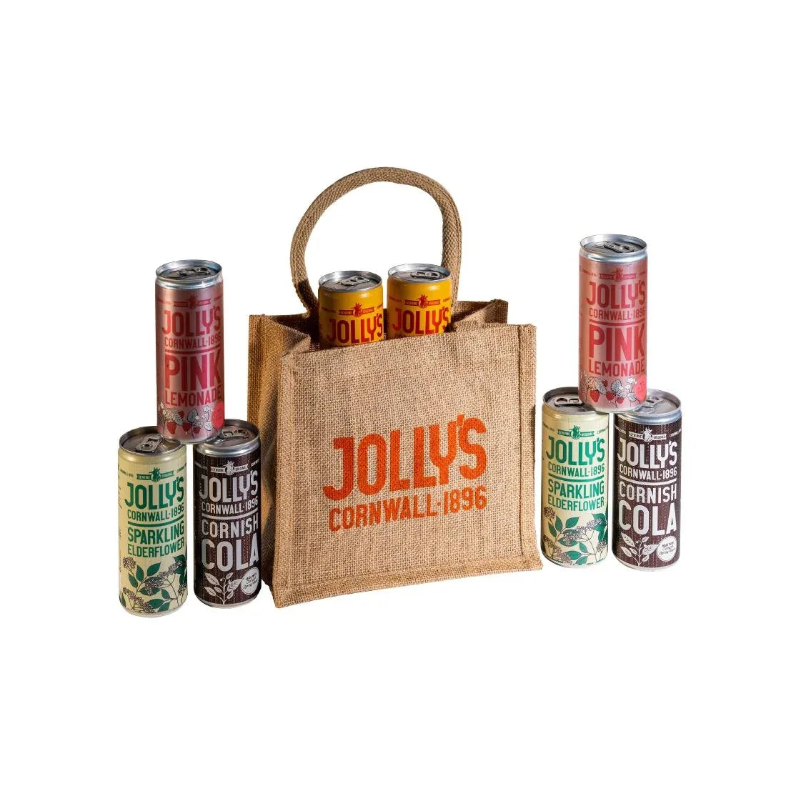HN942 Jolly's Cornish Pink Lemonade Cans 250ml (Pack of 24) - JD Catering Equipment Solutions Ltd