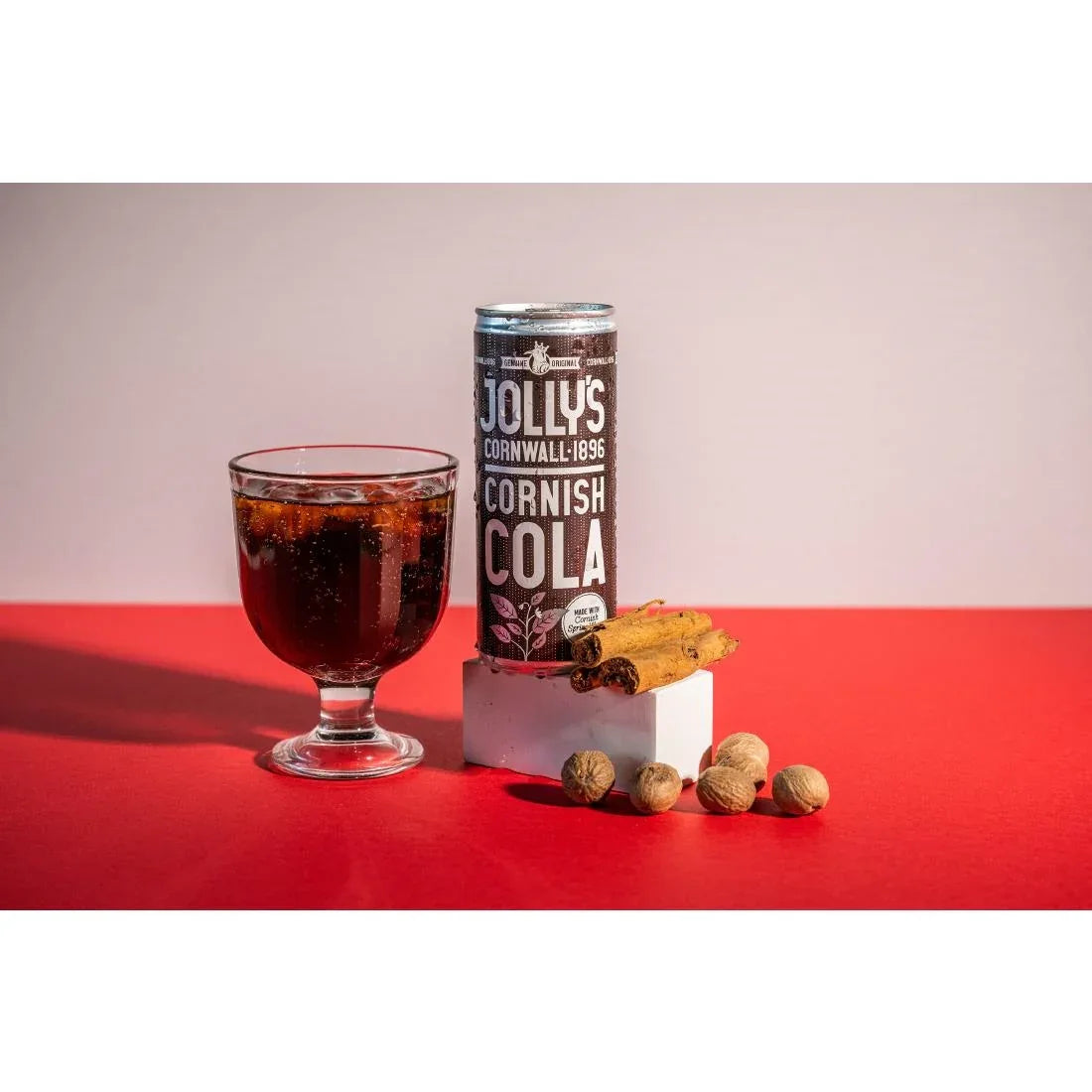 HN944 Jolly's Cornish Cola Cans 250ml (Pack of 24) - JD Catering Equipment Solutions Ltd