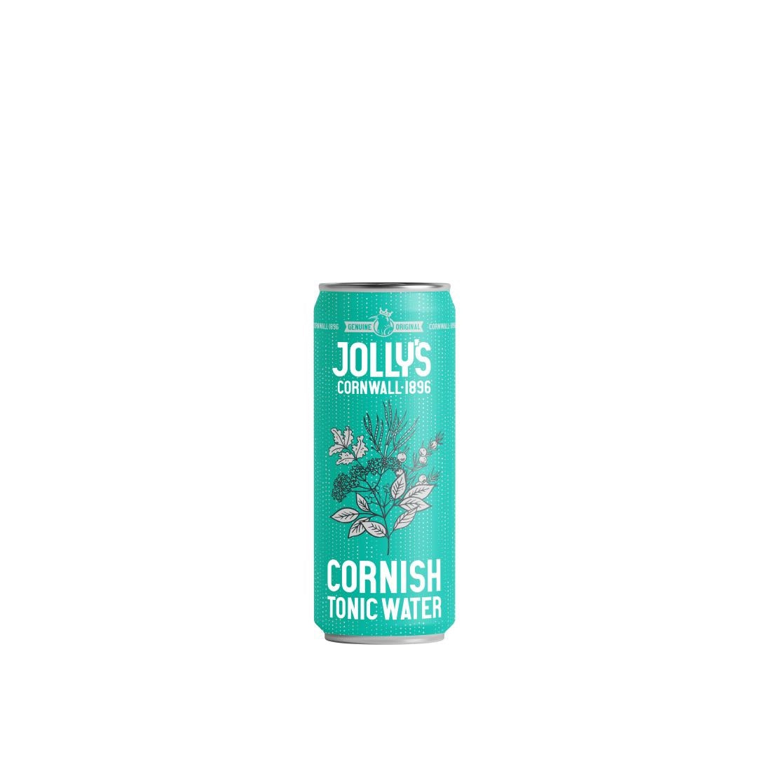HN947 Jolly's Cornish Tonic Water Cans 200ml (Pack of 24)
