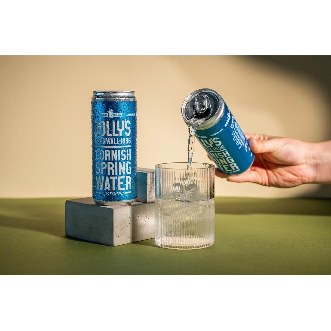 HN948 Jolly's Cornish Sparkling Spring Water 330ml (Pack of 24)