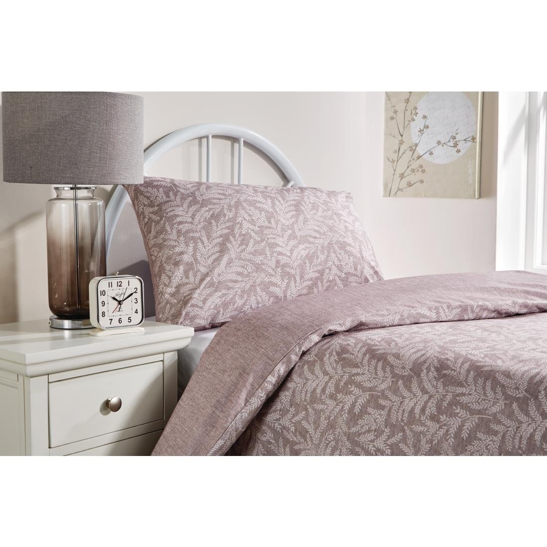 HP037 Mitre Essentials Fiorella Pillowcase Taupe