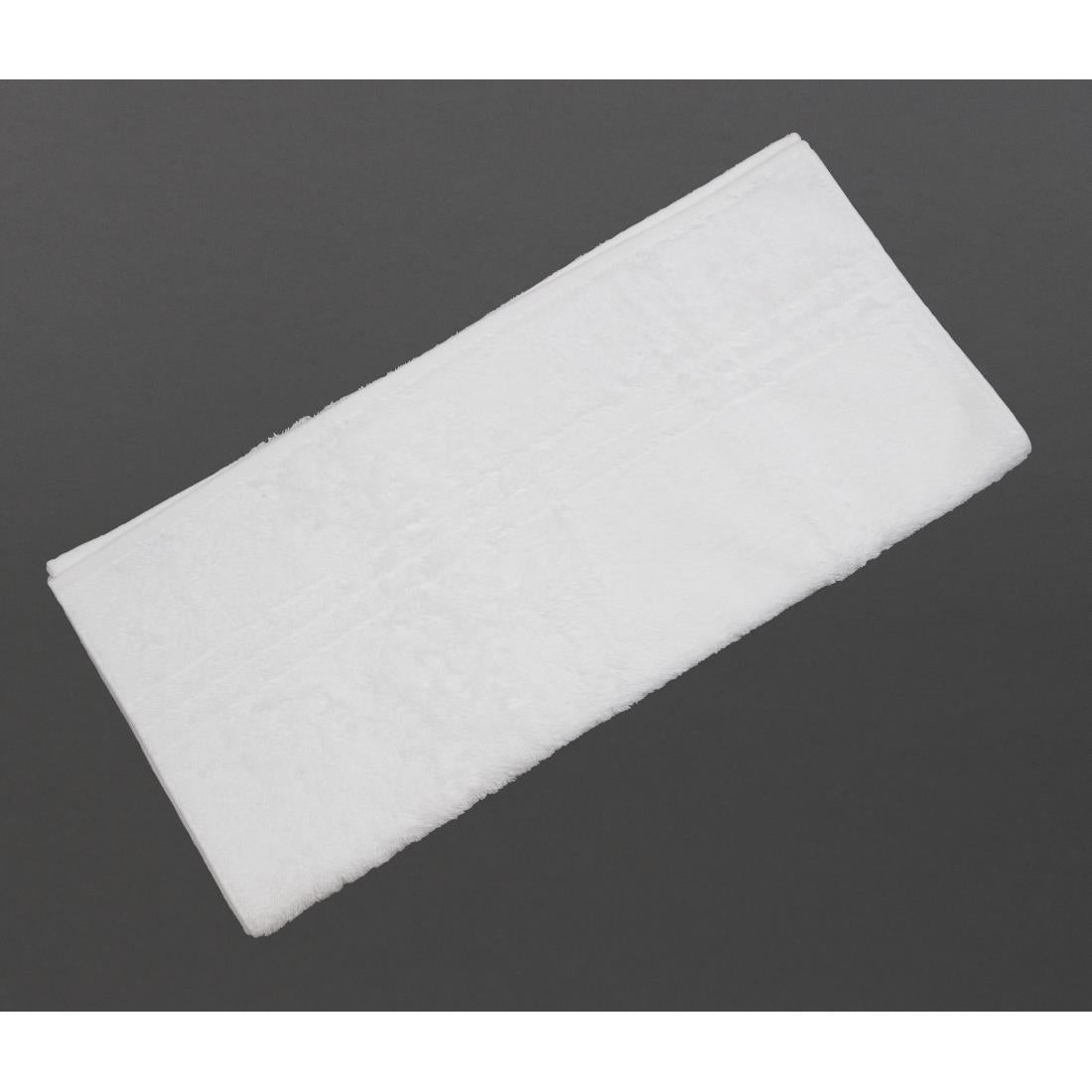 EcoKnit Bath Towel White, 600gsm