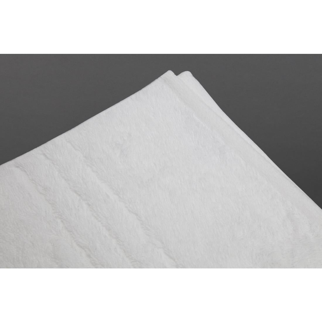 EcoKnit Bath Towel White, 600gsm