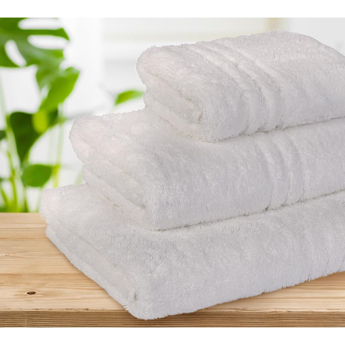 EcoKnit Bath Sheet White, 600gsm