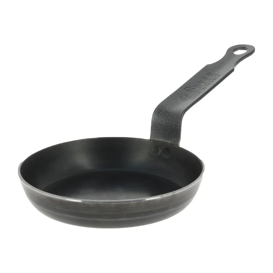 HP598 De Buyer Black Iron Blinis Pan 12cm