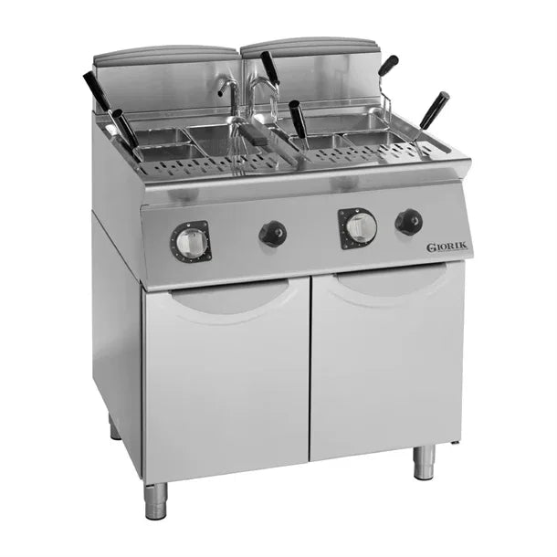 HP636 Giorik Twin Tank Electric Pasta Boiler CPE946 - JD Catering Equipment Solutions Ltd