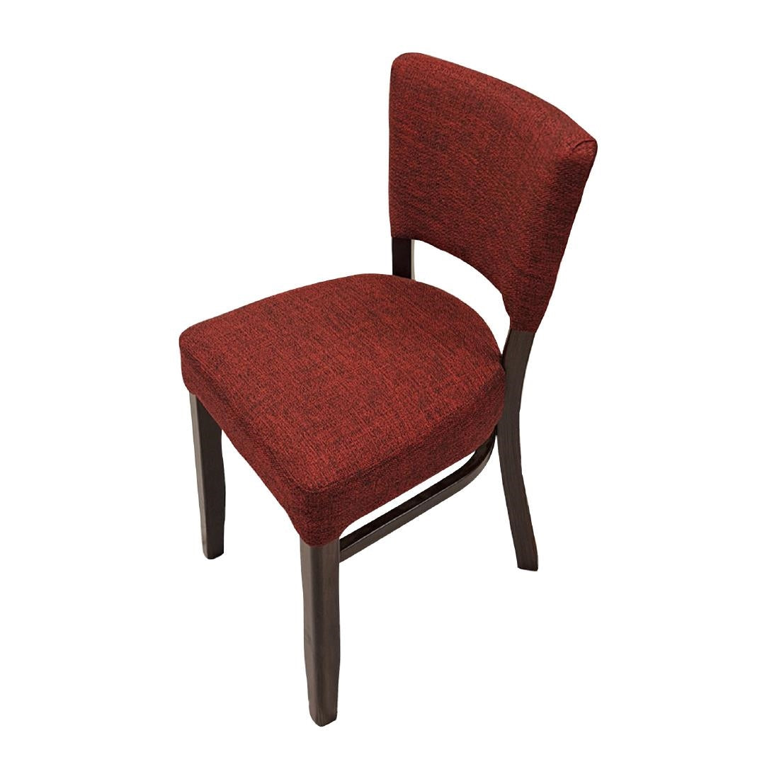 HP752 Oregon Dining Chair in Shetland Scarlet (Pack of 2)