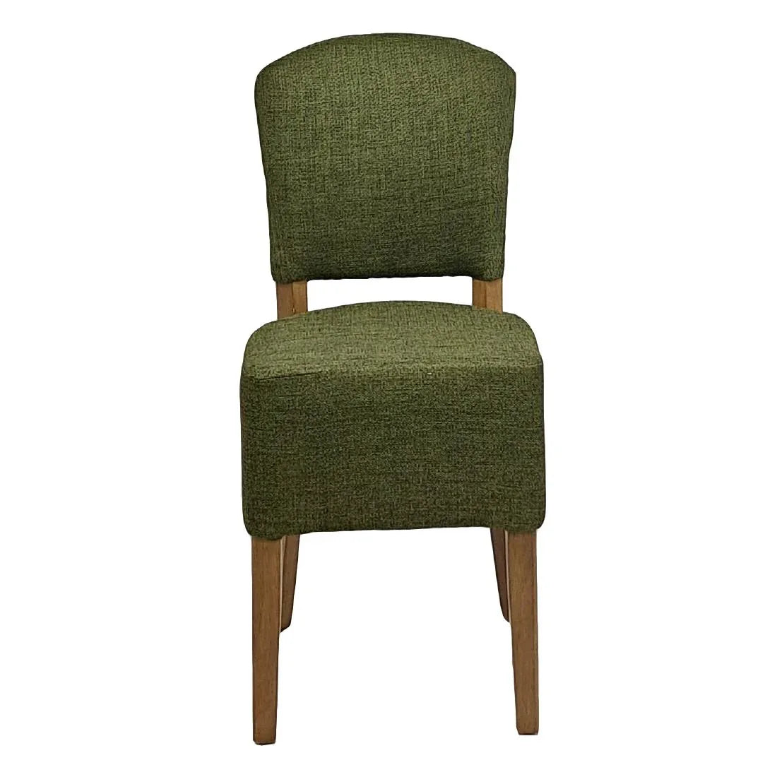 HP764 Hanoi Dining Chair In Weathered Oak with Shetland Forest Seatpad (Pack of 2)