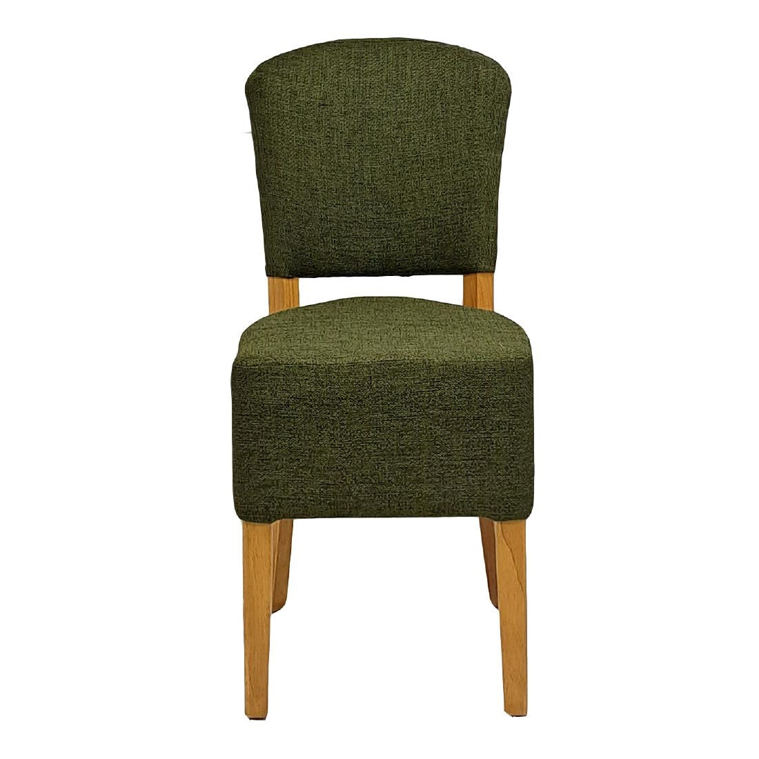 HP771 Hanoi Dining Chair In Soft Oak with Shetland Forest Seatpad (Pack of 2)