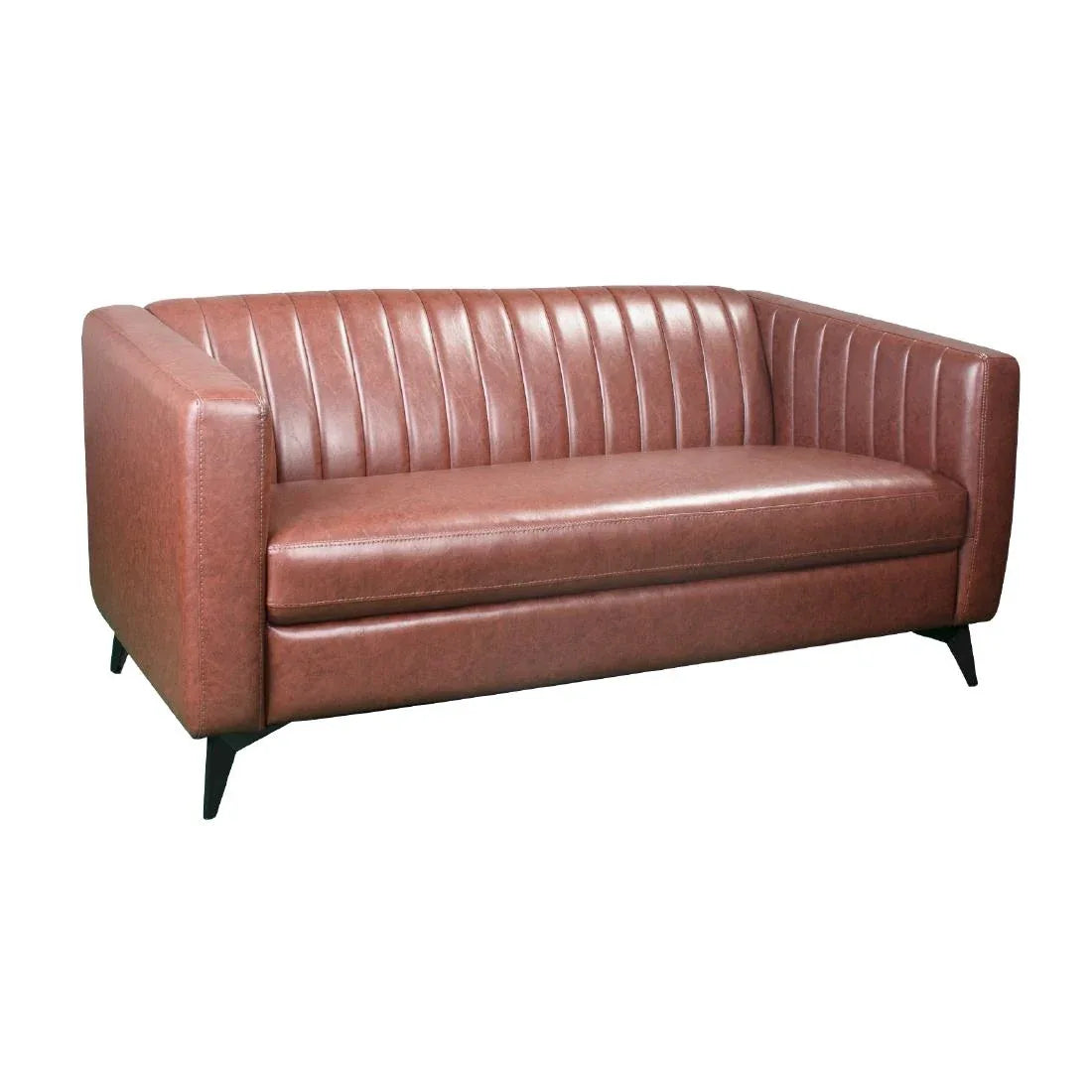 HP796 Capri 2 Seat Sofa in Bison Espresso Vinyl