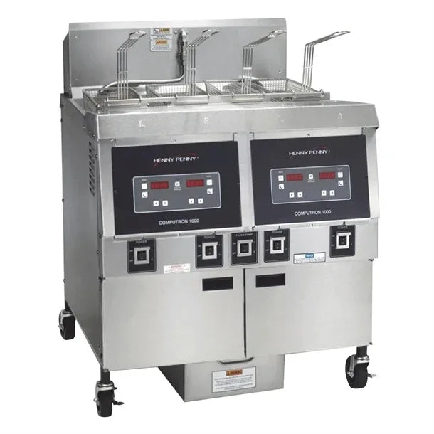 HP805 Henny Penny Open Twin Well Gas Fryer HPOFG322-C1000 - JD Catering Equipment Solutions Ltd