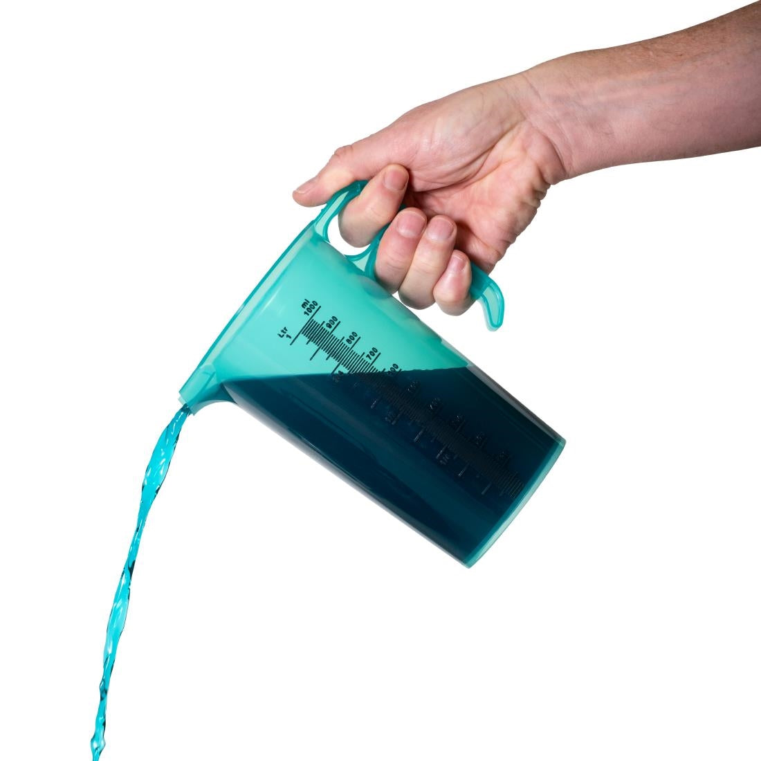 HP863 Pro-Measures Polypropylene Measuring Jug Green 1Ltr