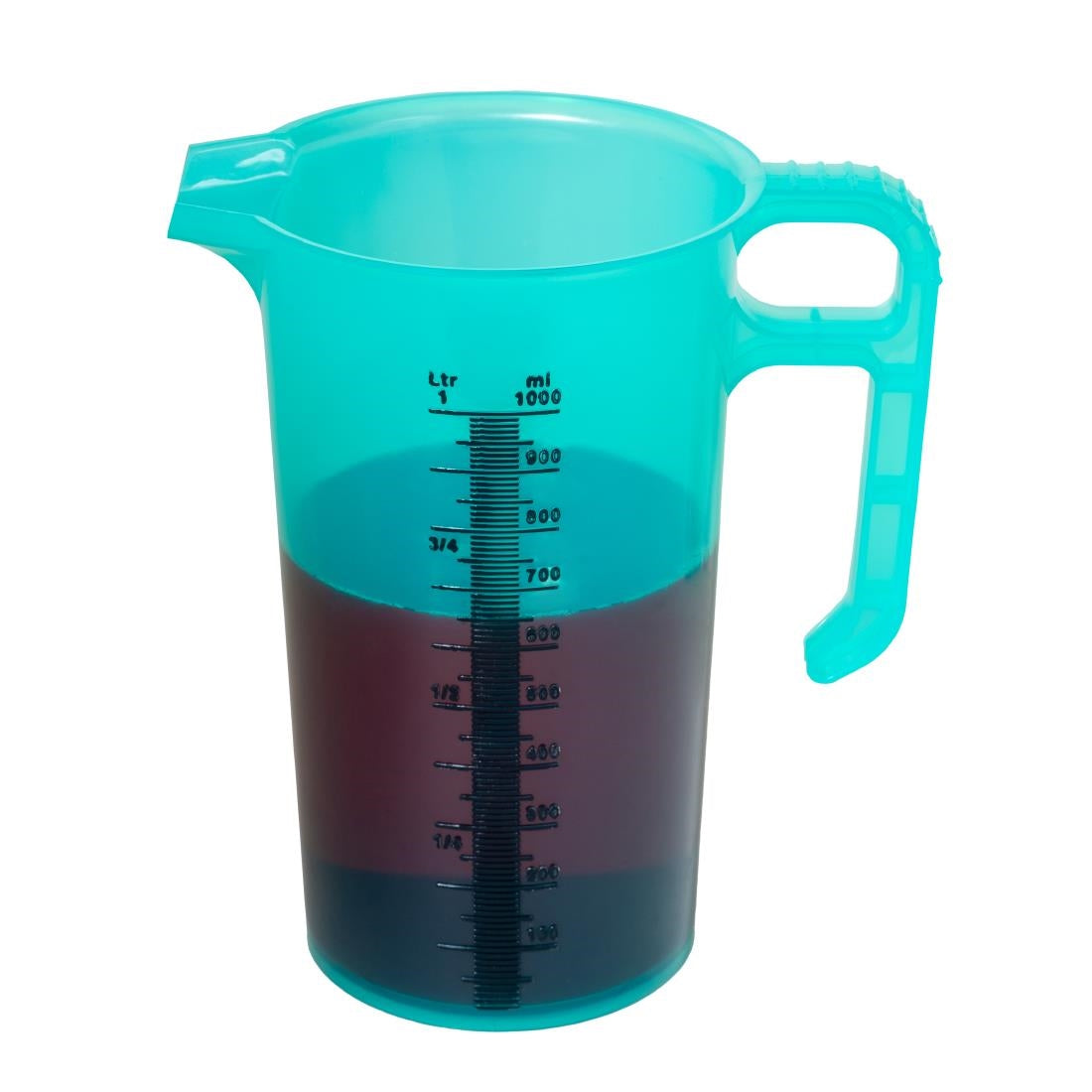 HP863 Pro-Measures Polypropylene Measuring Jug Green 1Ltr