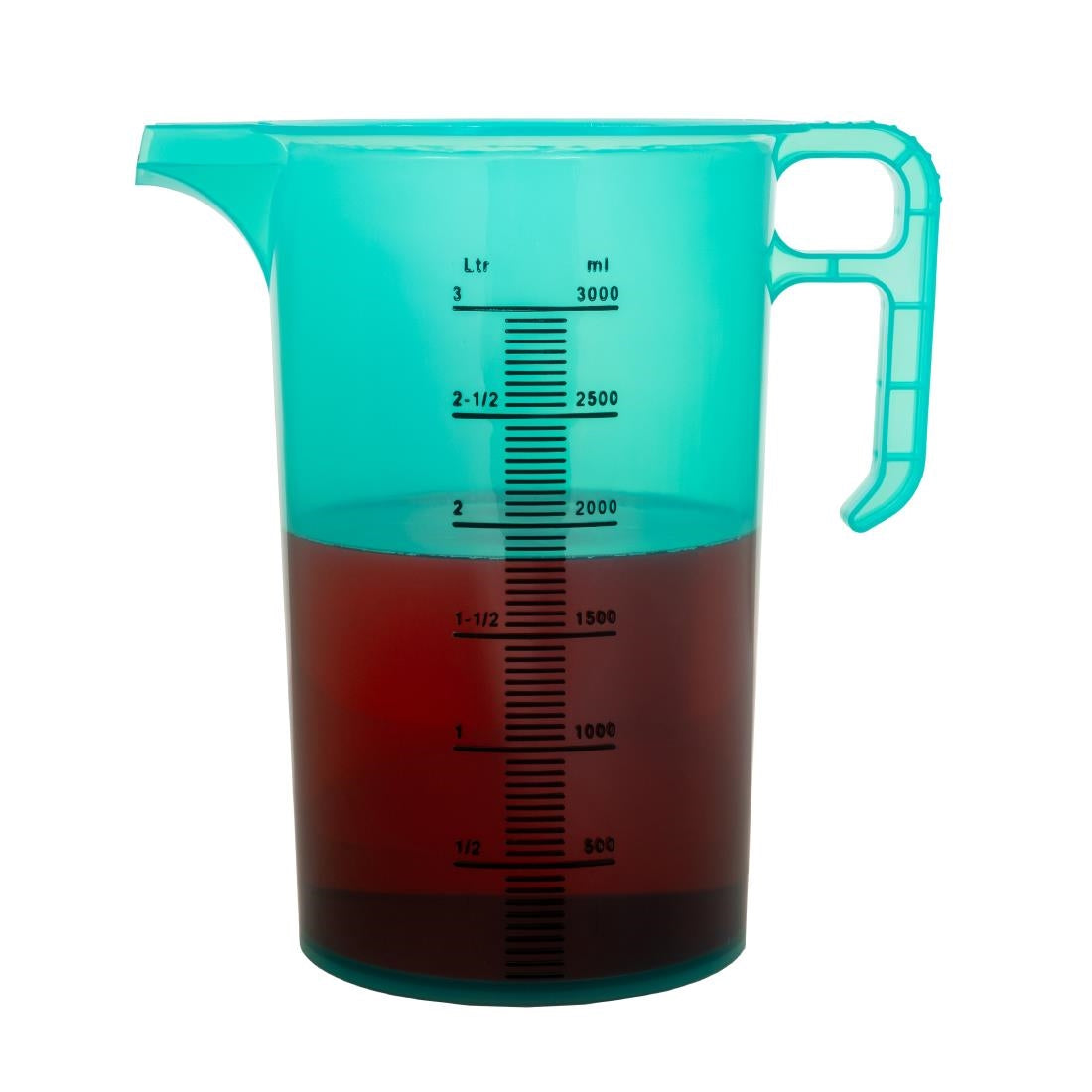 HP864 Pro-Measures Polypropylene Measuring Jug Green 3Ltr