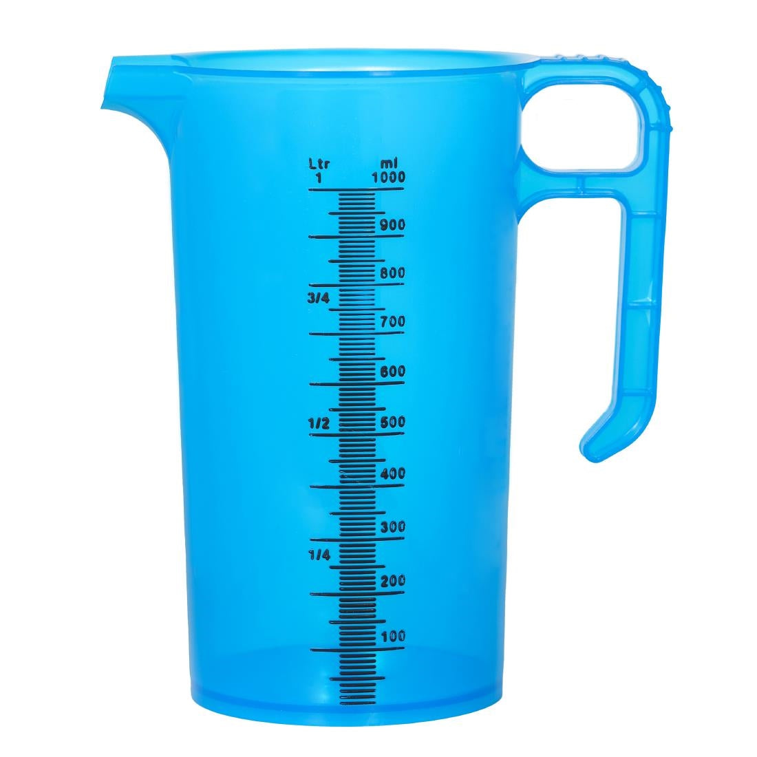 HP866 Pro-Measures Polypropylene Measuring Jug Blue 1Ltr