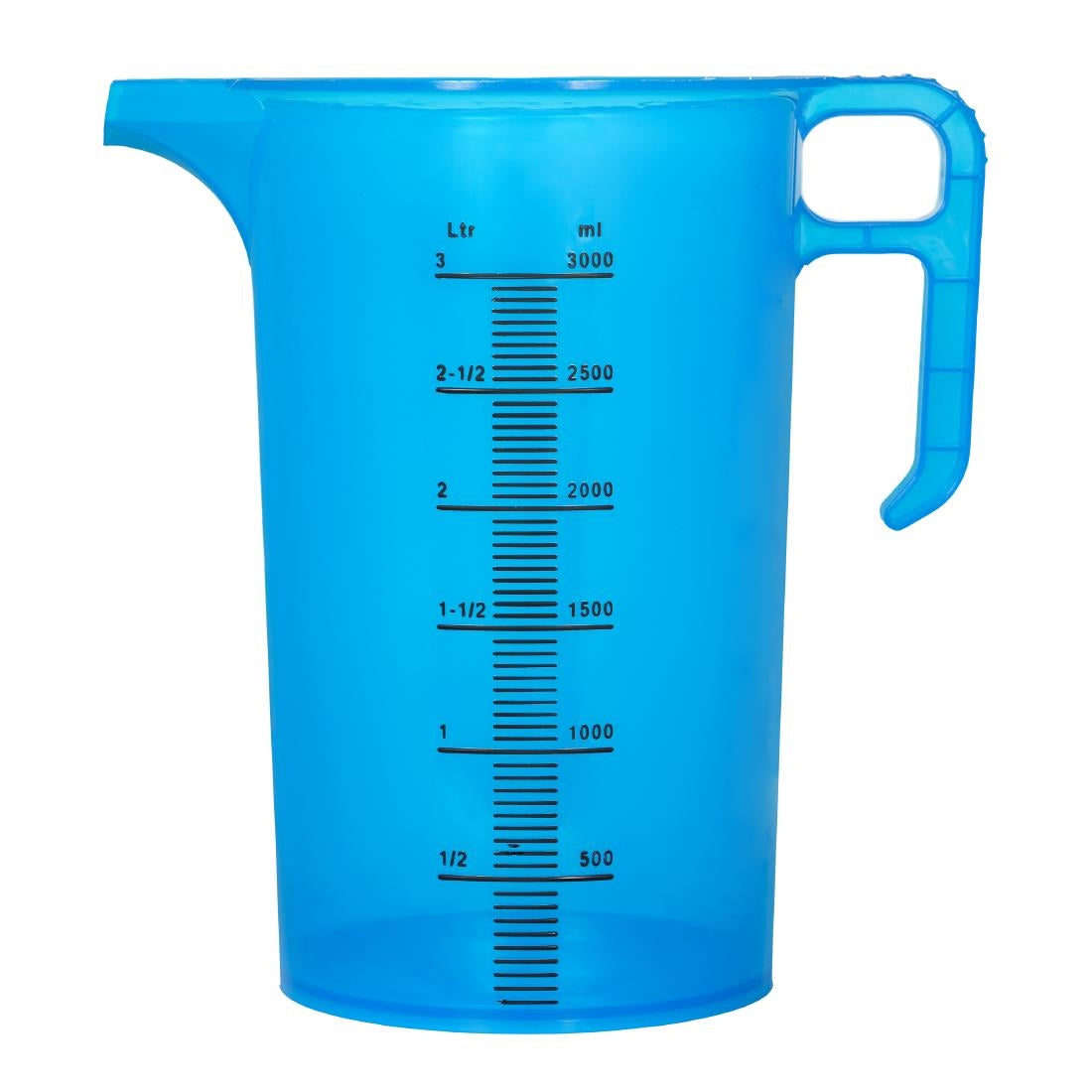 HP867 Pro-Measures Polypropylene Measuring Jug Blue 3Ltr