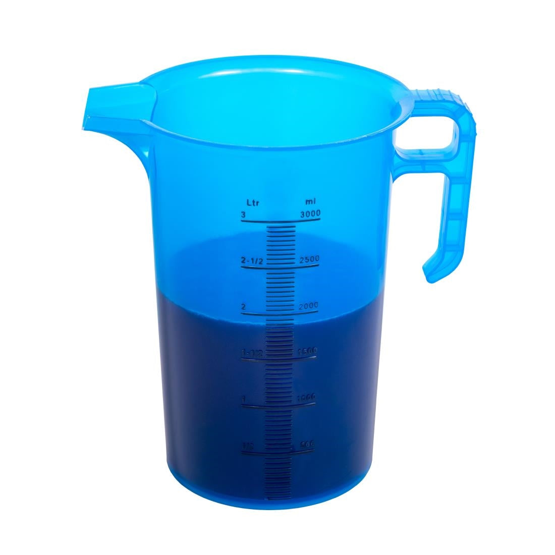 HP867 Pro-Measures Polypropylene Measuring Jug Blue 3Ltr