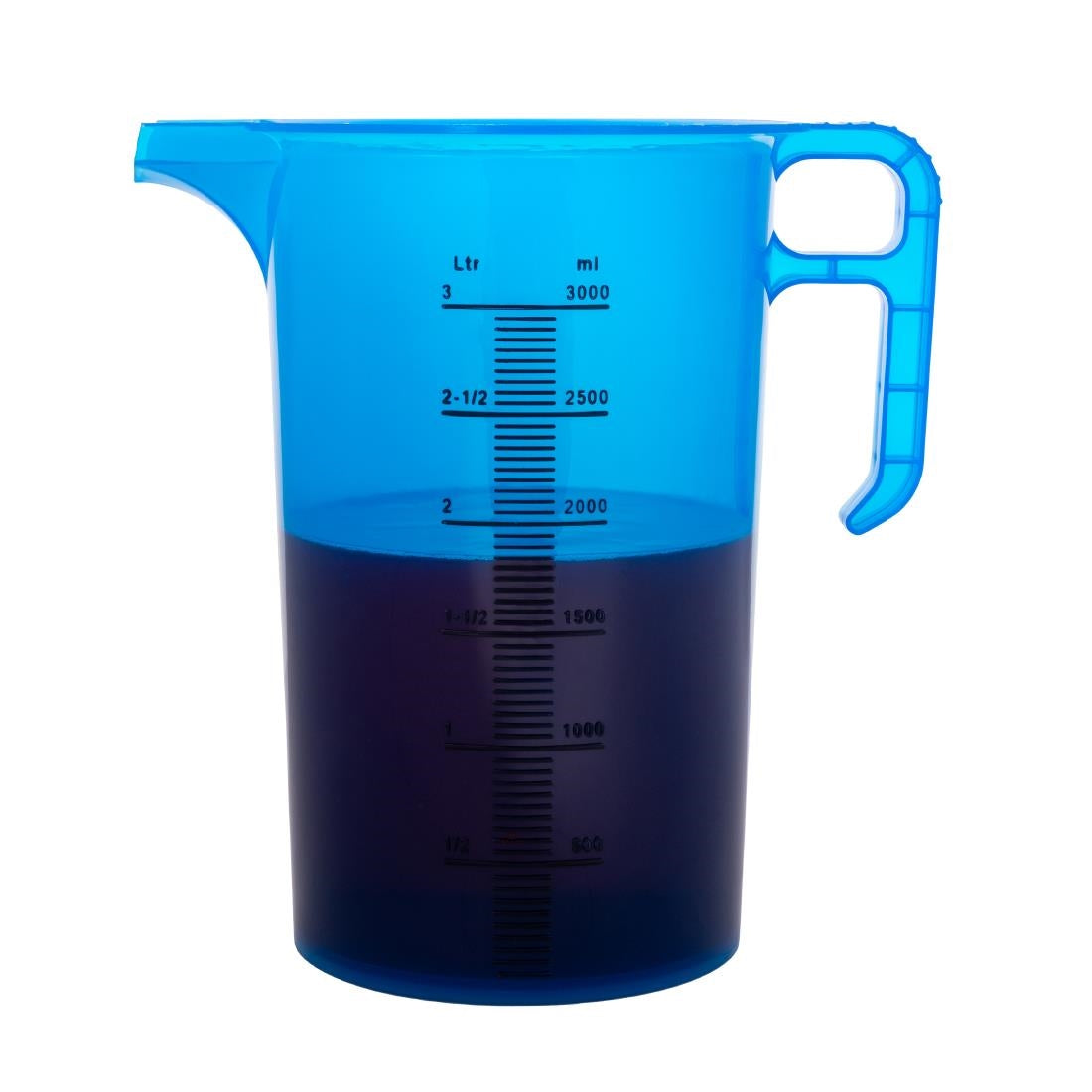 HP867 Pro-Measures Polypropylene Measuring Jug Blue 3Ltr
