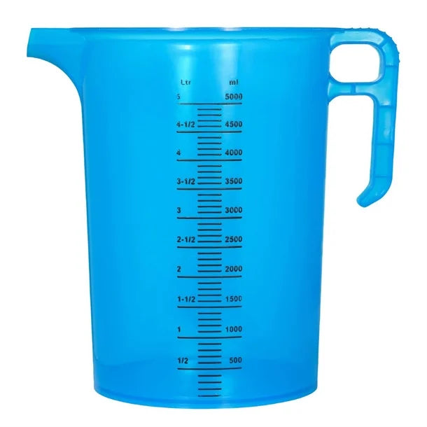 HP868 Pro-Measures Polypropylene Measuring Jug Blue 5Ltr