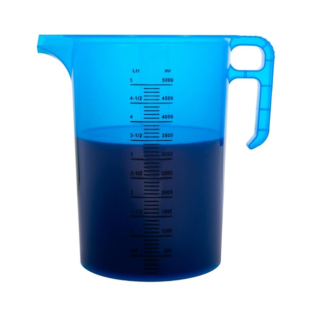 HP868 Pro-Measures Polypropylene Measuring Jug Blue 5Ltr
