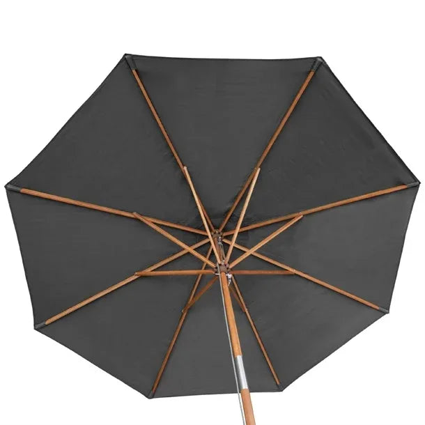 HP883 Rowlinson Willington Wooden Parasol Grey 2.7m - JD Catering Equipment Solutions Ltd