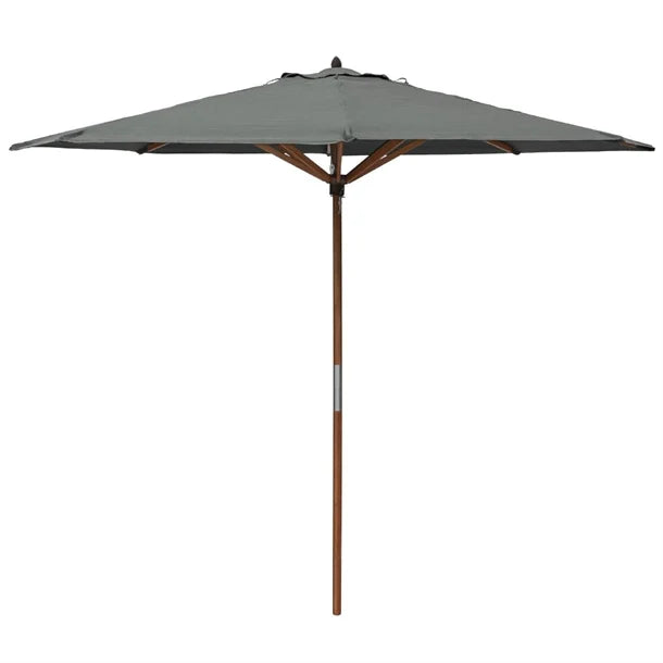 HP883 Rowlinson Willington Wooden Parasol Grey 2.7m