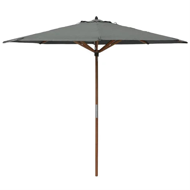 HP883 Rowlinson Willington Wooden Parasol Grey 2.7m - JD Catering Equipment Solutions Ltd