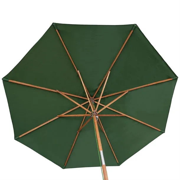 HP884 Rowlinson Willington Wooden Parasol Green 2.7m - JD Catering Equipment Solutions Ltd