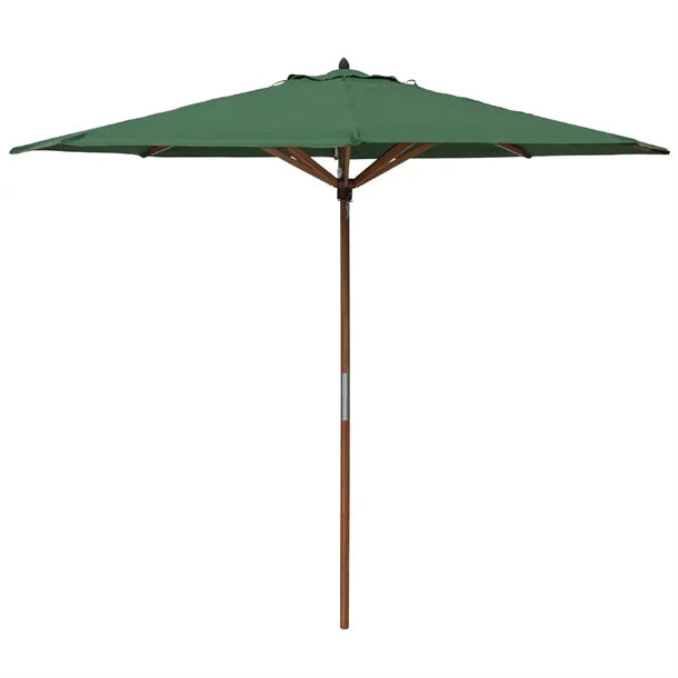 HP884 Rowlinson Willington Wooden Parasol Green 2.7m