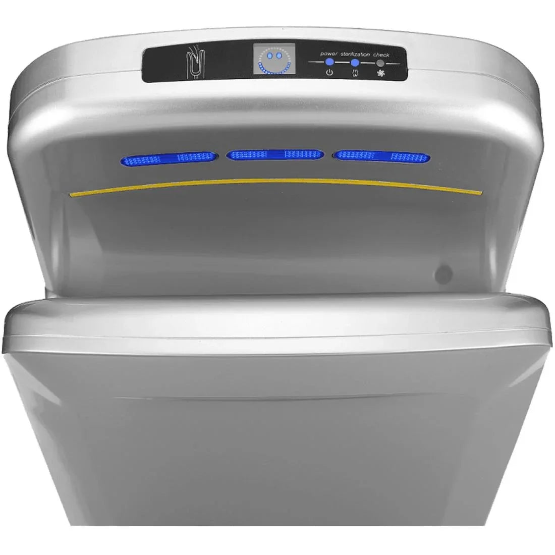 HP901 Dryflow Jet Force Junior HEPA Hand Dryer Silver - JD Catering Equipment Solutions Ltd