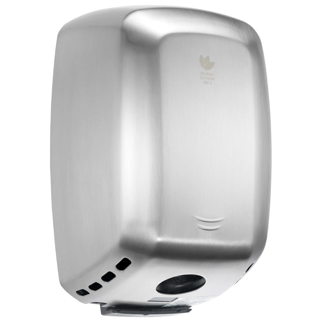 HP922 Dryflow G-Force MKII Hand Dryer with HEPA Filter Brushed Satin