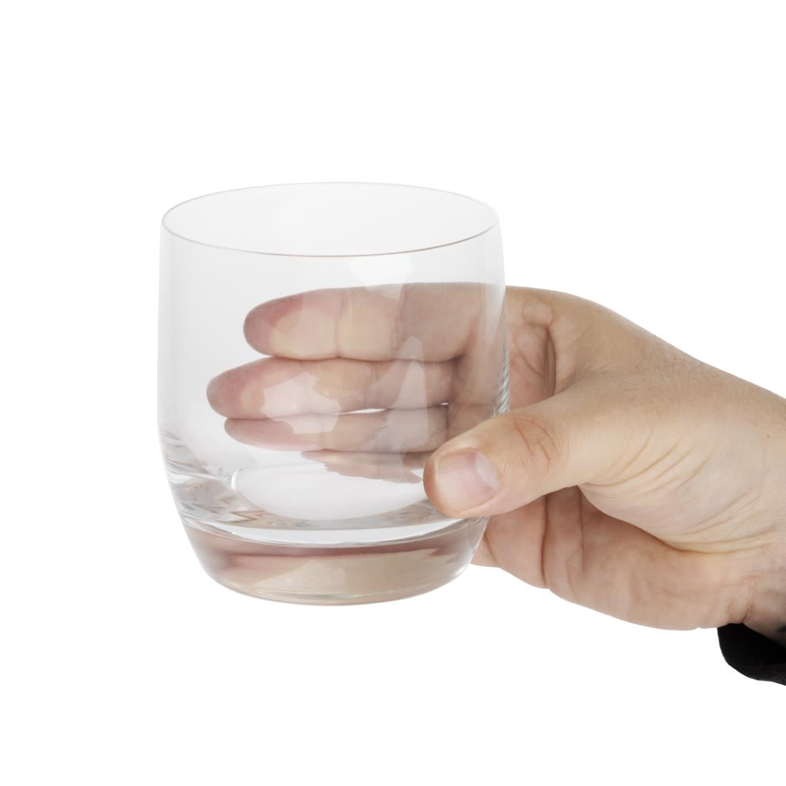 HP930 - Olympia Verona Double Rocks Crystal Tumblers 395ml (6 pack)