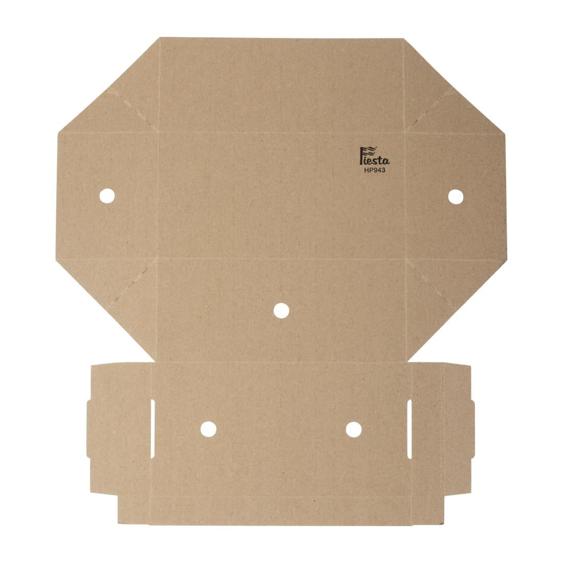 HP943 Fiesta Compostable Fold-Out Takeaway Boxes (100 Pack)