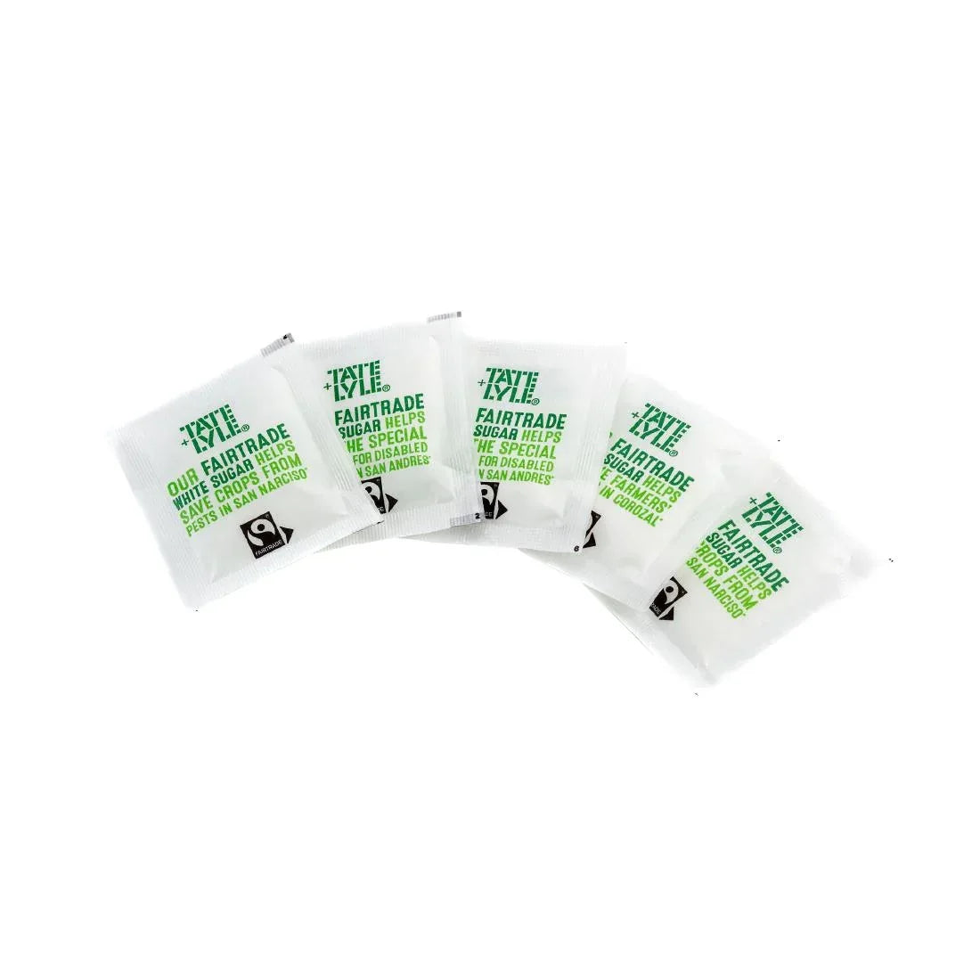 HP977 Tate & Lyle Fairtrade White Sugar Sachets (Pack of 1000) - JD Catering Equipment Solutions Ltd