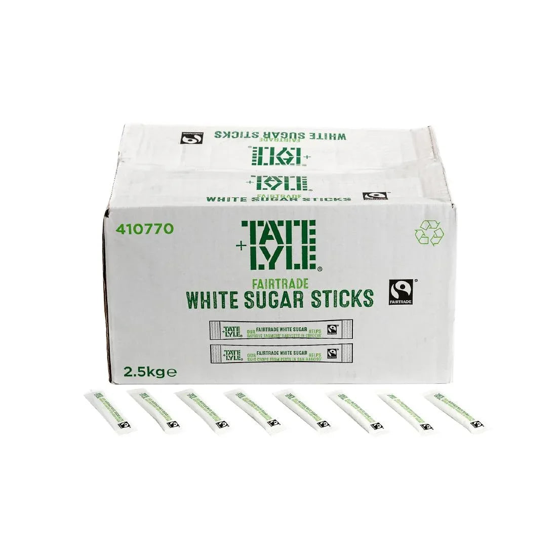 HP979 Tate & Lyle Fairtrade White Sugar Sticks (Pack of 1000) - JD Catering Equipment Solutions Ltd