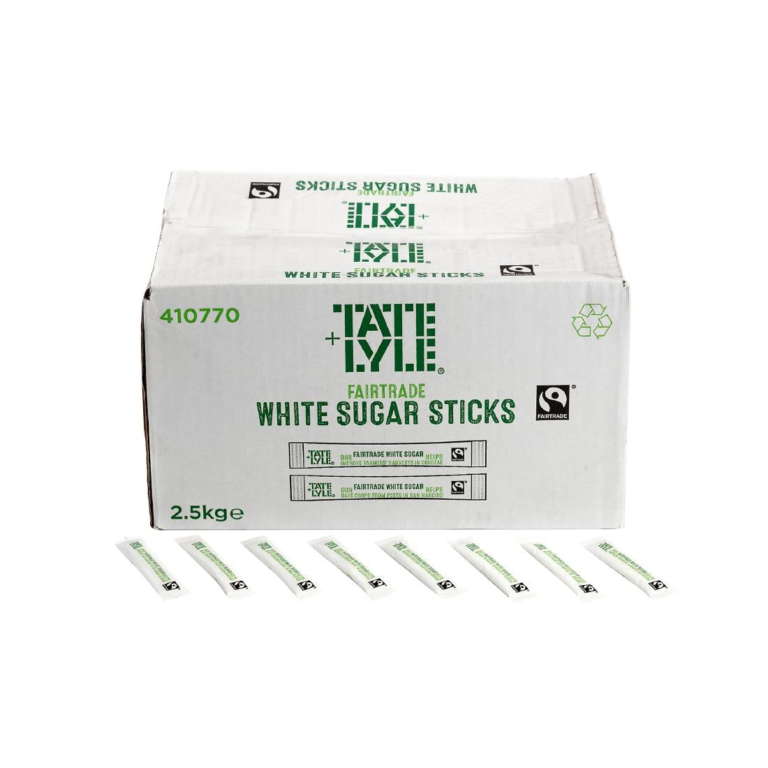 HP979 Tate & Lyle Fairtrade White Sugar Sticks (Pack of 1000)