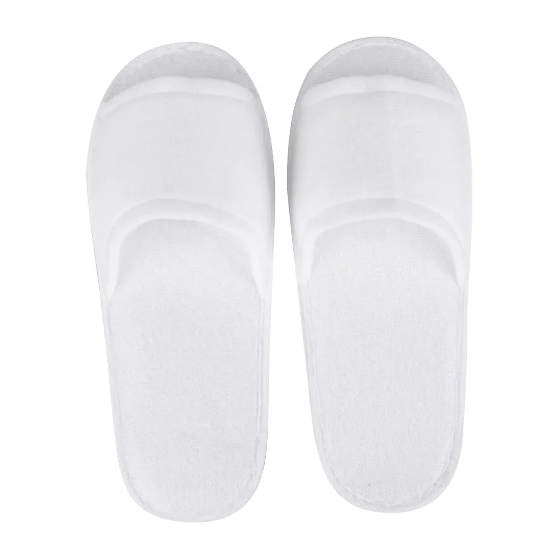 HR095 Mitre Essentials Slipperlite Open Toe Slippers White