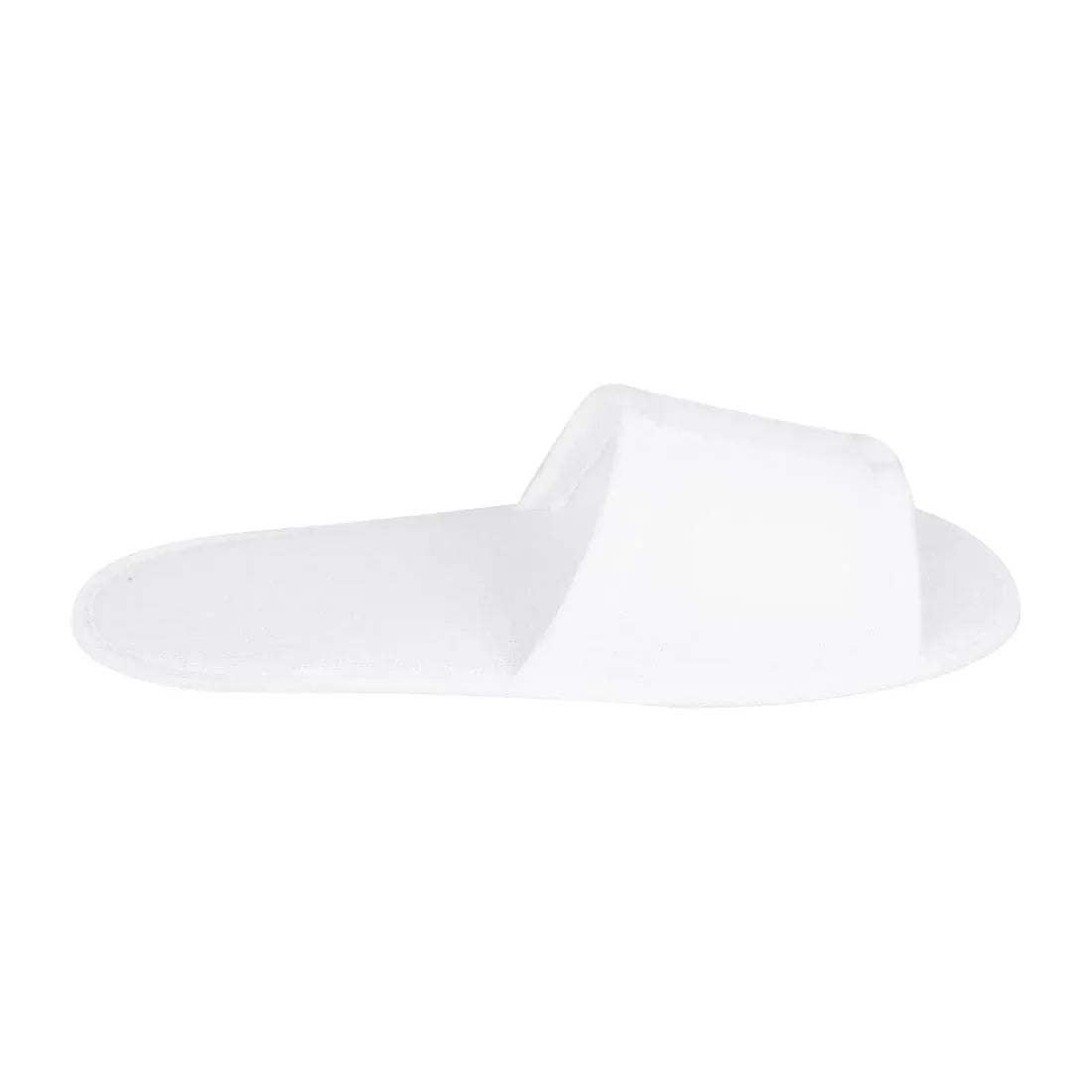 HR095 Mitre Essentials Slipperlite Open Toe Slippers White