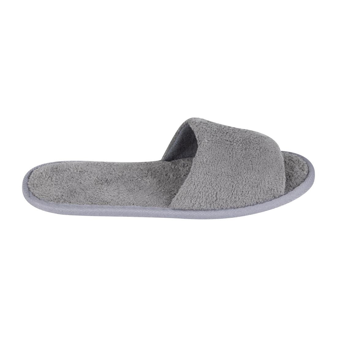 HR097 Mitre Comfort Vienna Open Toe Slippers Grey