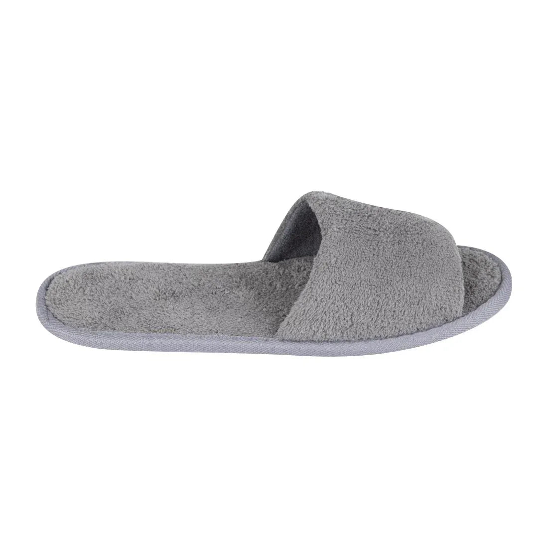 HR097 Mitre Comfort Vienna Open Toe Slippers Grey