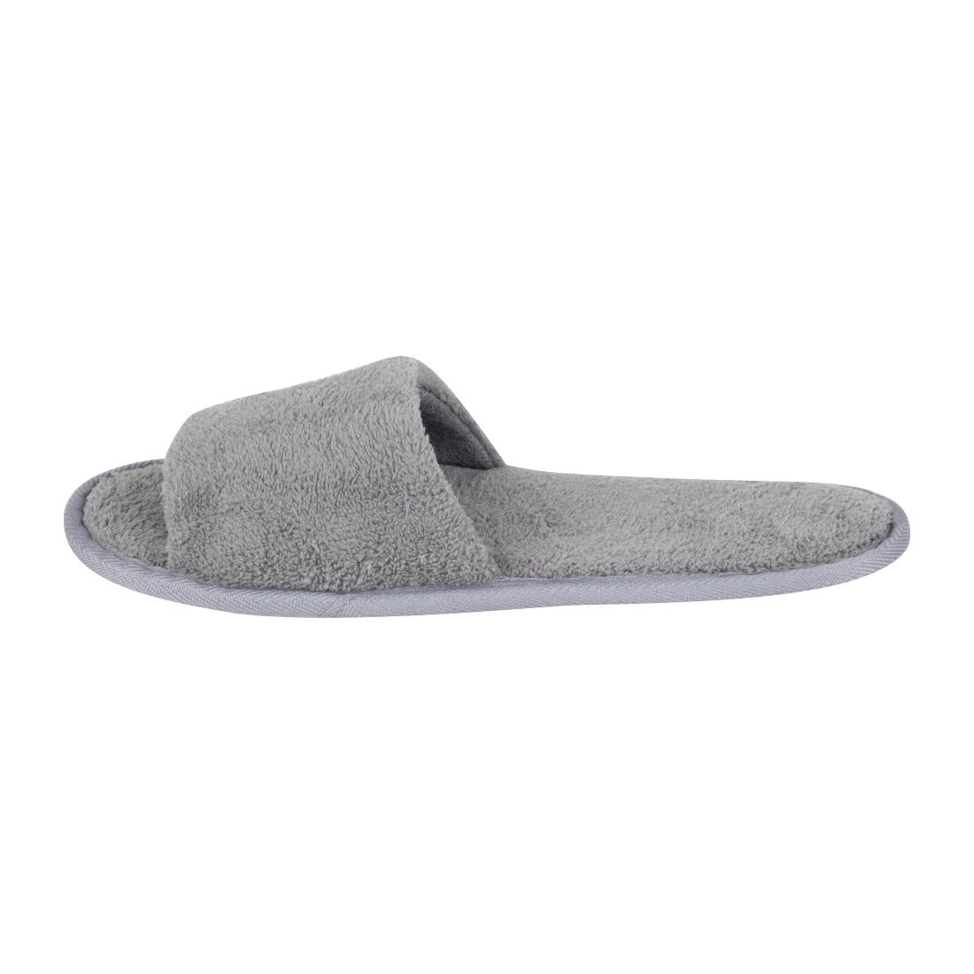 HR097 Mitre Comfort Vienna Open Toe Slippers Grey